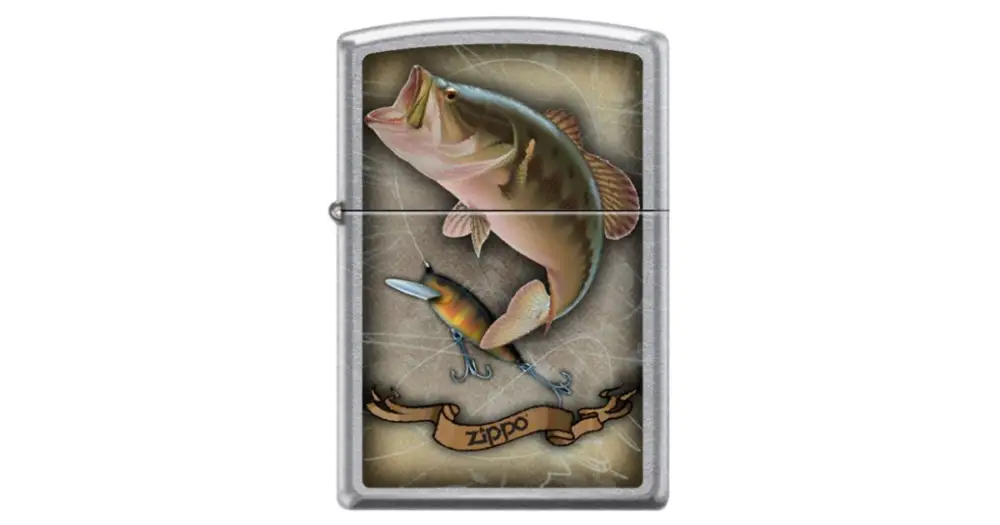 Zippo Benzínový zapalovač Fish Hoke and Rope 22102 Dokud Zásoby Vydrží