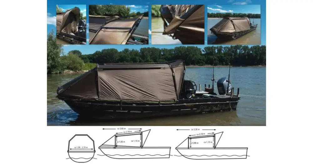 Finální Výprodej Black Cat Bivak Special Boat Cave II