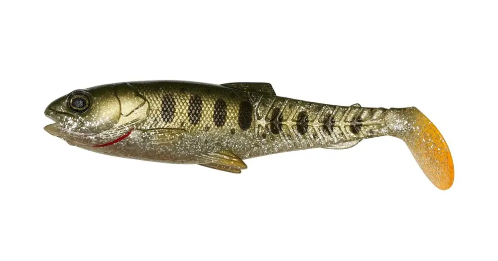 Ihned K Objednání Savage Gear Gumová Nástraha Craft Cannibal Paddletail Olive Pearl Silver Smolt