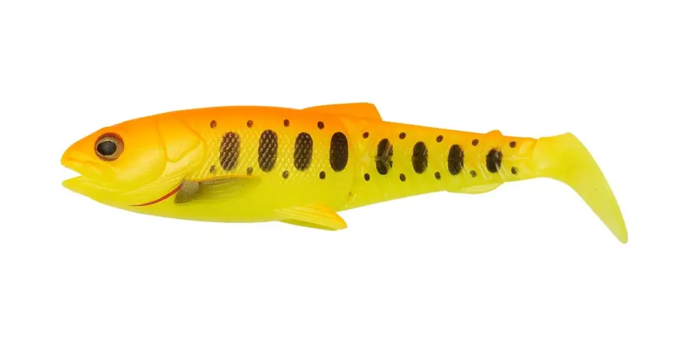 Finální Výprodej Savage Gear Gumová Nástraha Craft Cannibal Paddletail Golden Ambulance - 8,5 cm 7 g