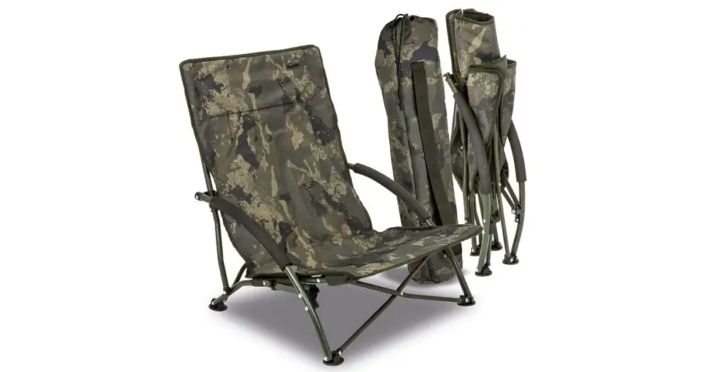 Novinka Solar Křeslo Undercover Camo Foldable Easy Chair Low