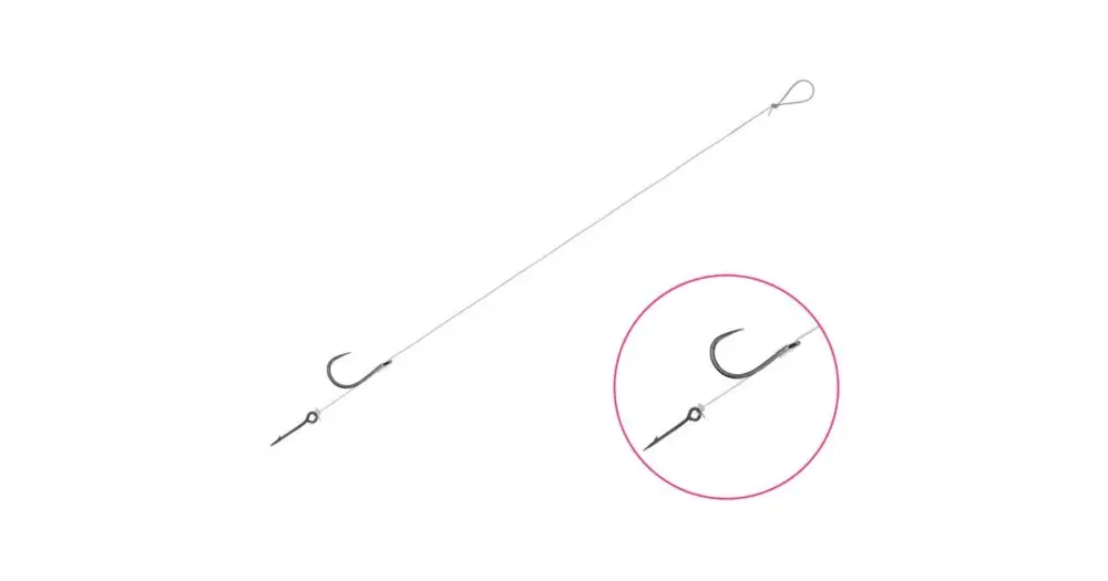 Sleva Delphin Feederový Návazec FLR Sting B-LESS 6 ks - 8 cm 6 0,22 mm