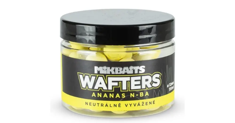 Super Cena Mikbaits Boilie Wafters Ananas NBA 150 ml - 12 mm