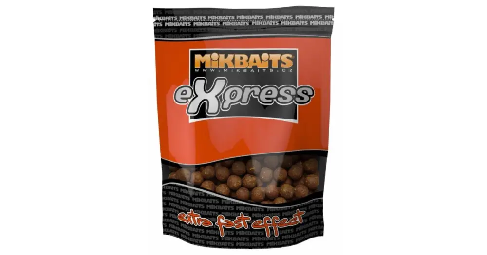 Mikbaits Boilies Express Original Půlnoční Pomeranč Ověřený