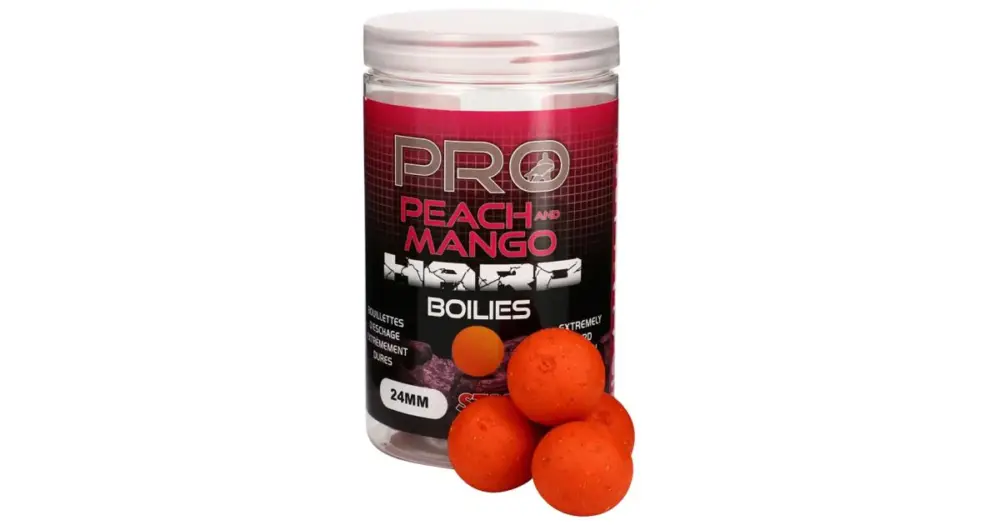 Starbaits Boilie Hard Baits Peach & Mango 200 g Top Prodej