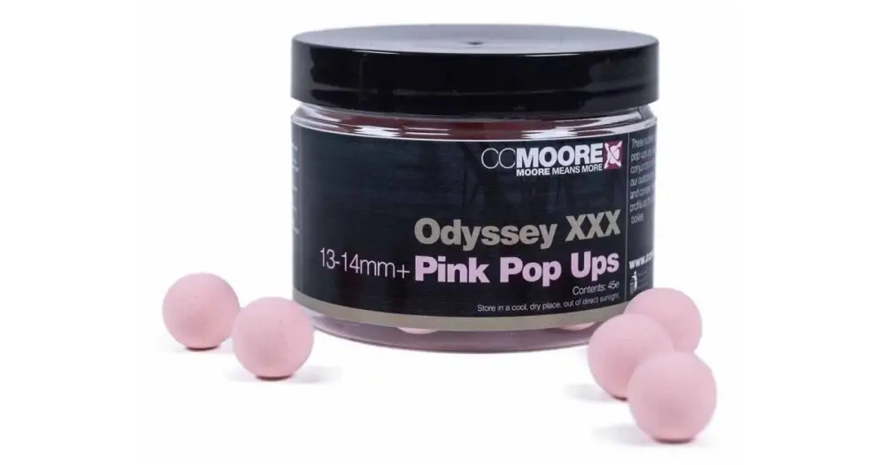 CC Moore Plovoucí Boilie Odyssey XXX Růžové Extra Plovoucí 13-14 mm 45 ks Odeslání Ihned