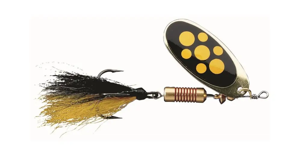 Cenový Hit Dam Třpytka Effzett Standard Spinner Dressed Sinking Blacky - Velikost 3 Hmotnost 6 g