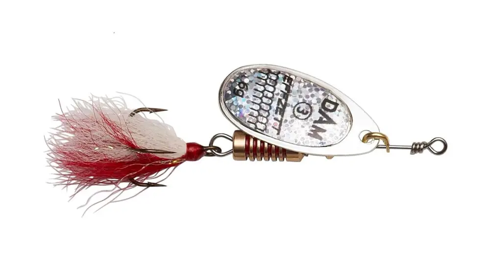 Dam Třpytka Effzett Standard Spinner Dressed Reflex Silver - Velikost 1 Hmotnost 3 g Ihned K Objednání