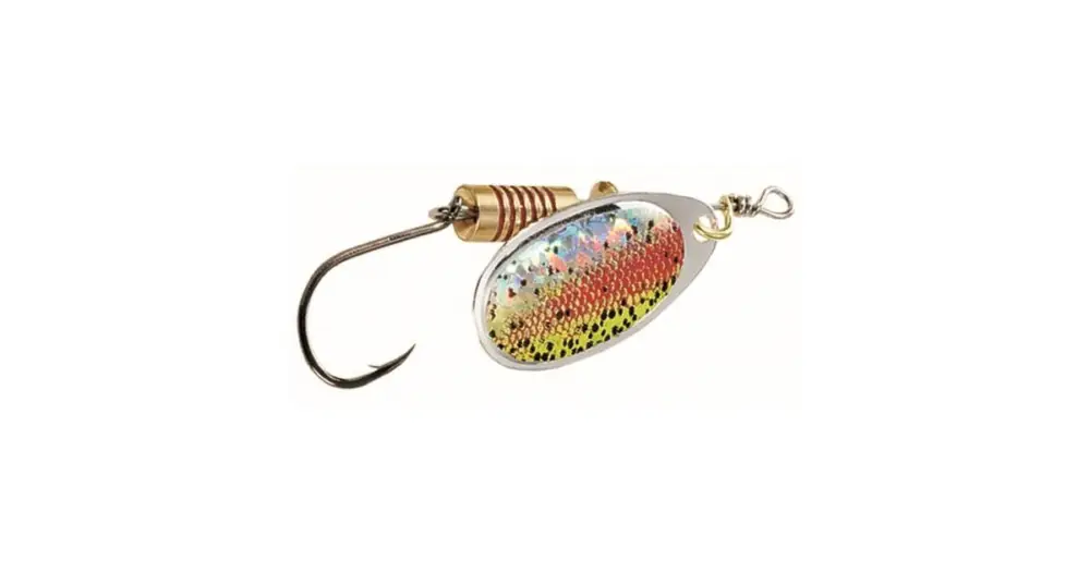 Sezónní Sleva Dam Třpytka Effzett Spinner With Single Hooks Sinking Rainbow Trout - Velikost 1 Hmotnost 3 g