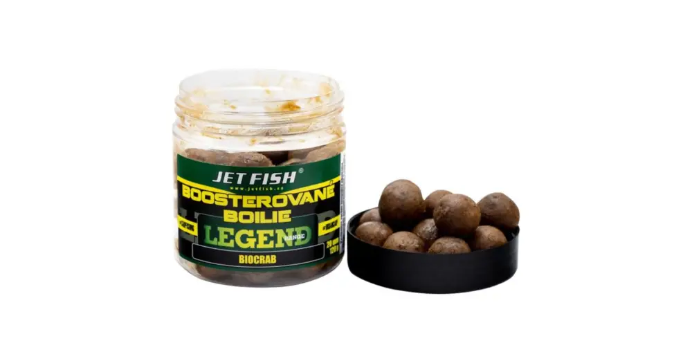 Poslední Šance Jet Fish Boosterované Boilie Legend Range Biocrab 250 ml - 24 mm