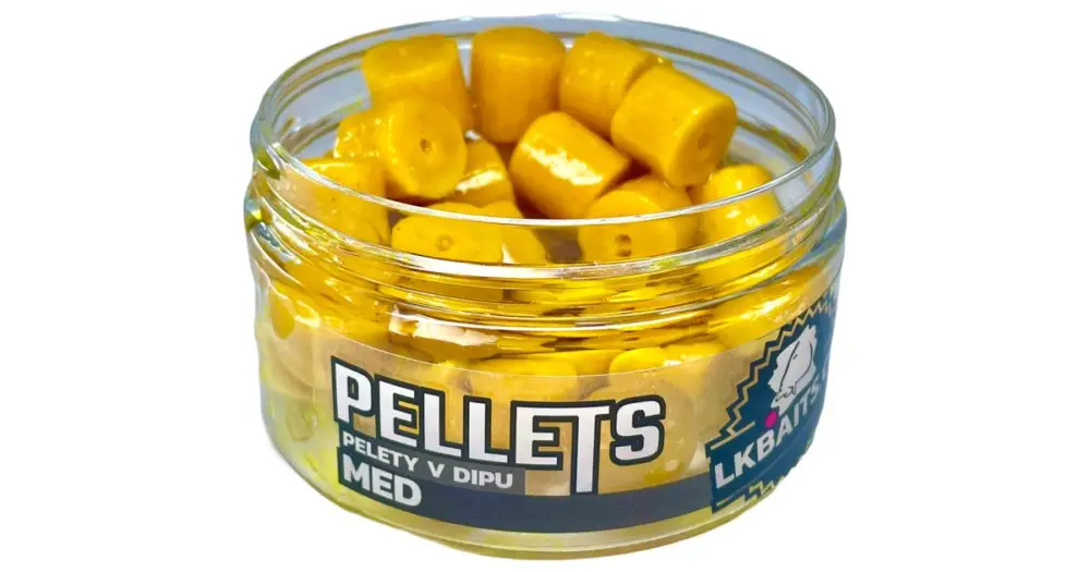 Cenový Hit LK Baits Pelety V Dipu 12 mm 60 g - Med