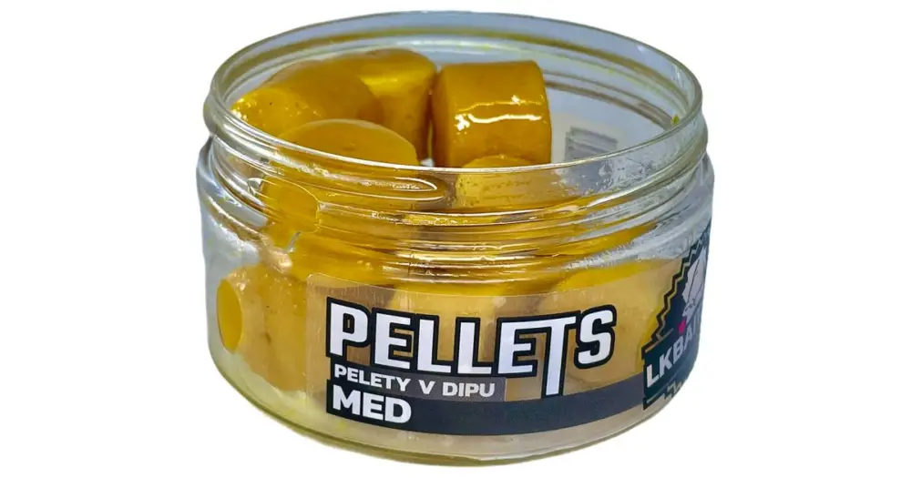 Dokud Zásoby Vydrží LK Baits Pelety V Dipu 17 mm 60 g - Med