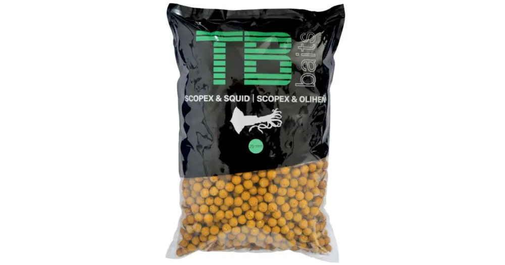 TB Baits Boilie Scopex Squid -10 kg 24 mm Nová Kolekce