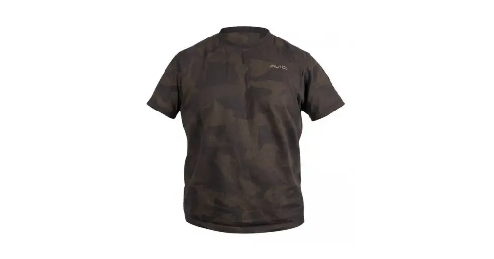 Must-Have Avid Carp Tričko Distortion Camo T-Shirt