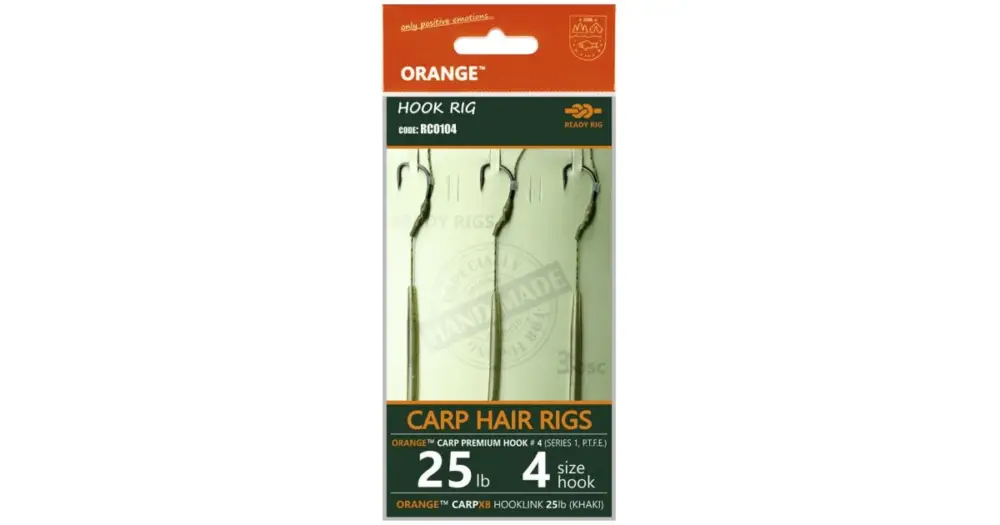 Cenový Hit Life Orange Návazce Carp Hair Rigs S1 20 cm 3 ks