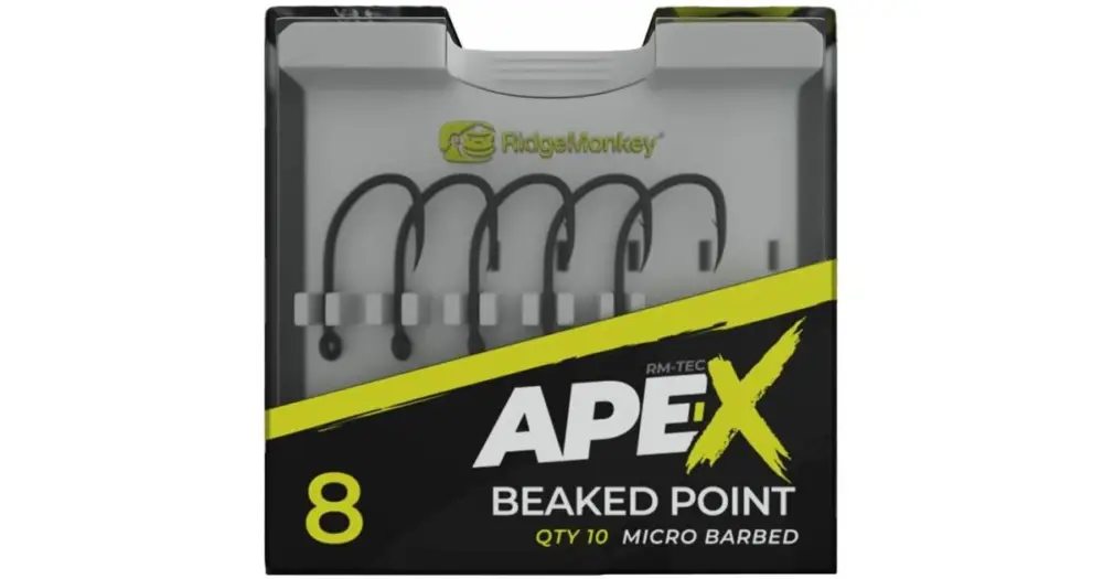 Odeslání Ihned RidgeMonkey Háček Ape-X Beaked Point Barbed 10 ks