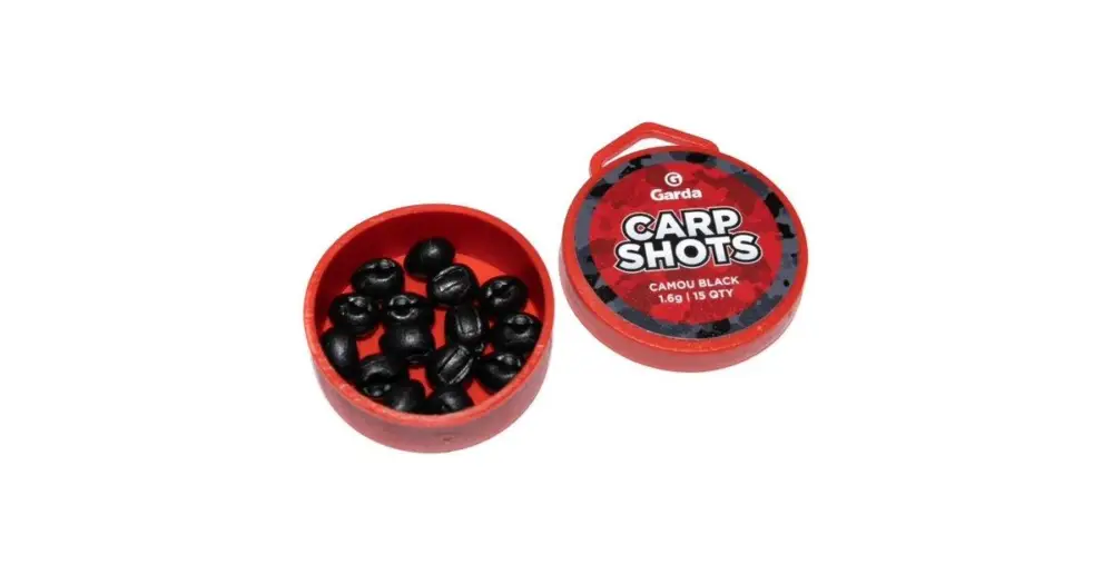 Horká Nabídka Garda Bročky Carp Shots Camou Black - 15 ks 1,6 g