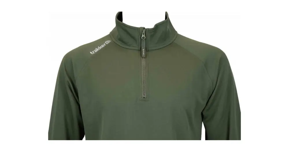 Trakker Triko S Dlouhým Rukávem Half Zip Top With UV Sun Protection - S Akční Nabídka