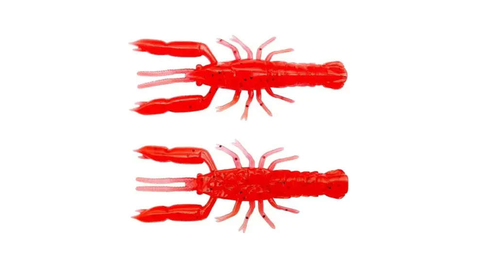 Savage Gear Gumová Nástraha 3D Crayfish Rattling Red UV 8 ks - 5,5 cm 1,6 g Speciální Cena