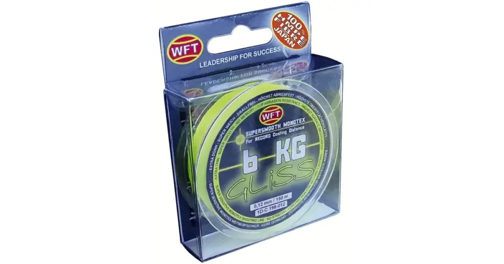 Sezónní Sleva WFT Šňůra Gliss KG Žlutá 150 m - 0,25 mm 19 kg