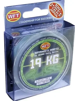 WFT Šňůra Gliss KG Zelená 300 m - 0,18 mm 11 kg Nízká Cena