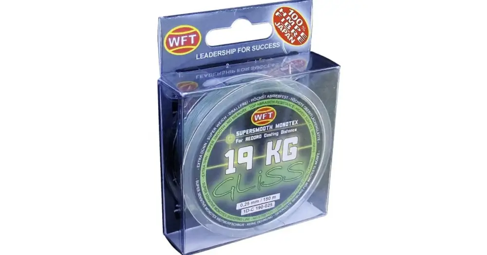 WFT Šňůra Gliss KG Zelená 300 m - 0,18 mm 11 kg Nízká Cena