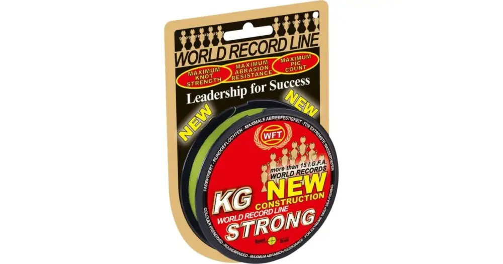 WFT Šňůra KG Strong Chartreuse 300 m - 0,18 mm 22 kg Časově Omezené