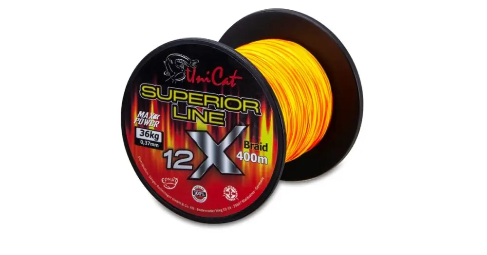 Aktuální Uni Cat Splétaná Šňůra 12 X Superior Line 400 m - 0,50 mm 51 kg
