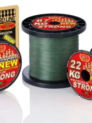 WFT Šňůra KG Strong Zelená 2000 m - 0,32 mm 51 kg Cenová Bomba