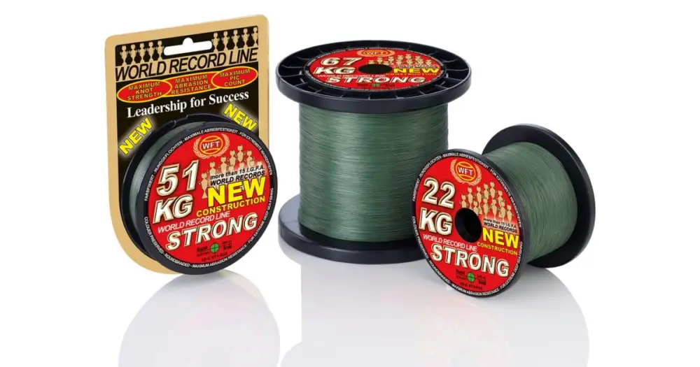 WFT Šňůra KG Strong Zelená 2000 m - 0,32 mm 51 kg Cenová Bomba