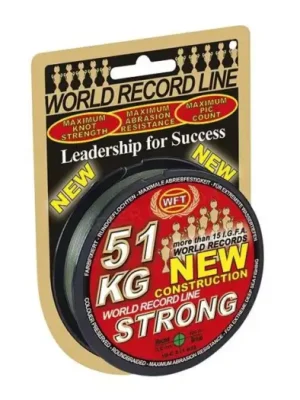 WFT Šňůra KG Strong Zelená 600 m - 0,64 mm 109 kg Dokud Zásoby Vydrží
