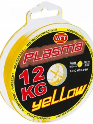 Akce WFT Šňůra KG Plasma Round Žlutá 150 m - 0,18 mm 22 kg