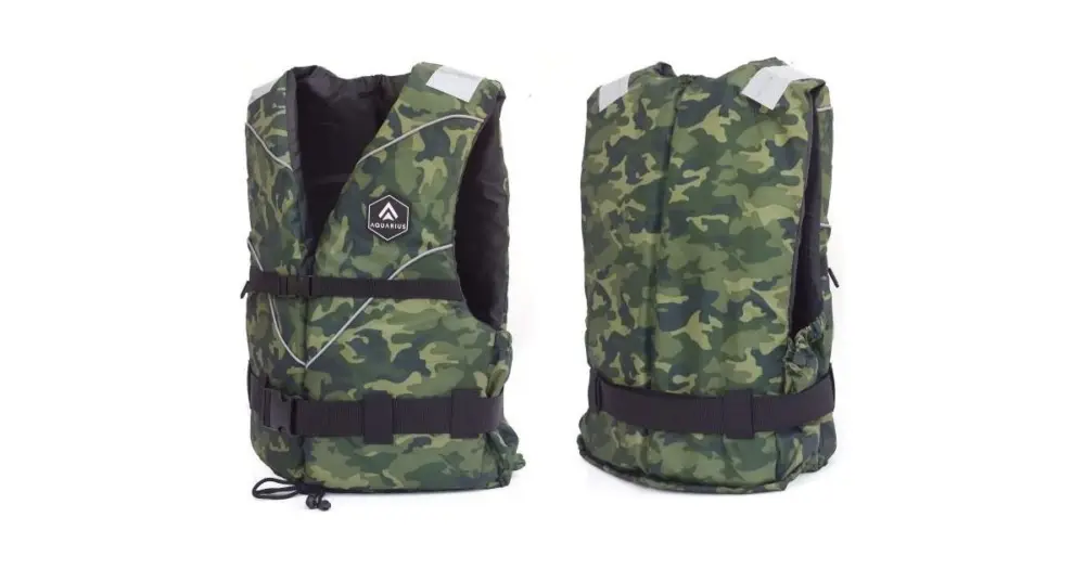 Kolibri Plovoucí Vesta Aquarius Camo Military - Velikost XXL Speciální Cena