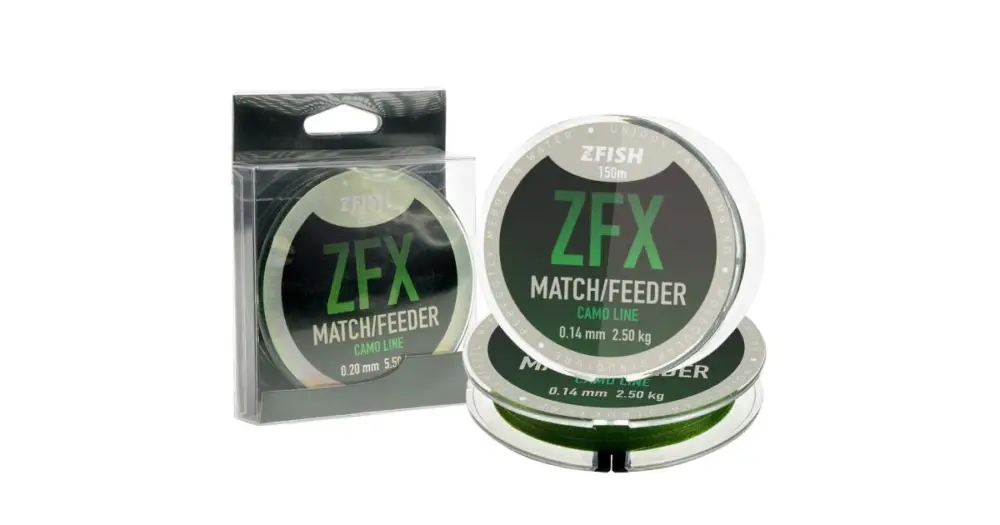 Novinka Zfish Vlasec ZFX Match Feeder Camoline 150 m