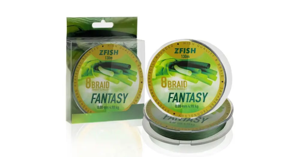 Aktuální Zfish Splénaná Šňůra Fantasy 8 Braid 130 m