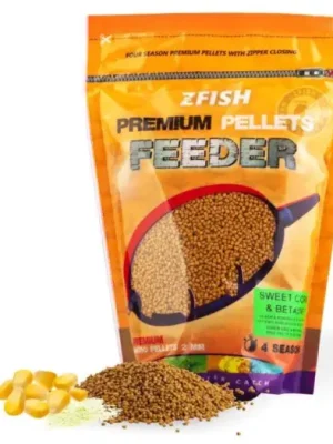 Zfish Mikro Pelety Premium Feeder Pellets 2 mm 700 g - Sweet Corn & Betaine Nejlepší Volba