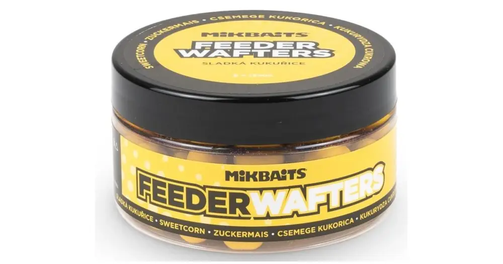 Mikbaits Feeder Wafters 100 ml 8+12 mm - Sladká Kukuřice Akce