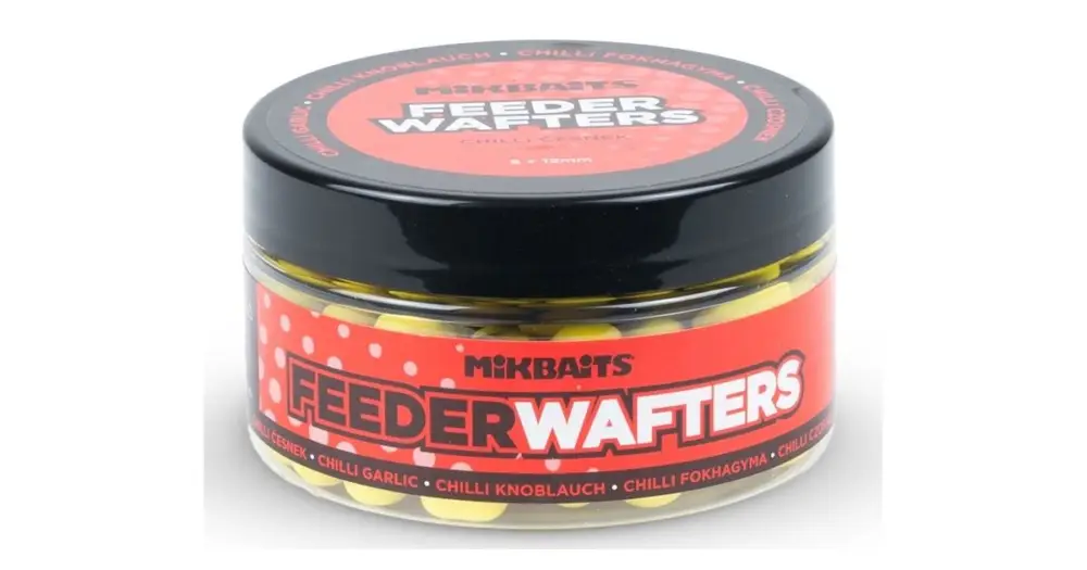 Mikbaits Feeder Wafters 100 ml 8+12 mm - Chilli Česnek Bezpečná Platba
