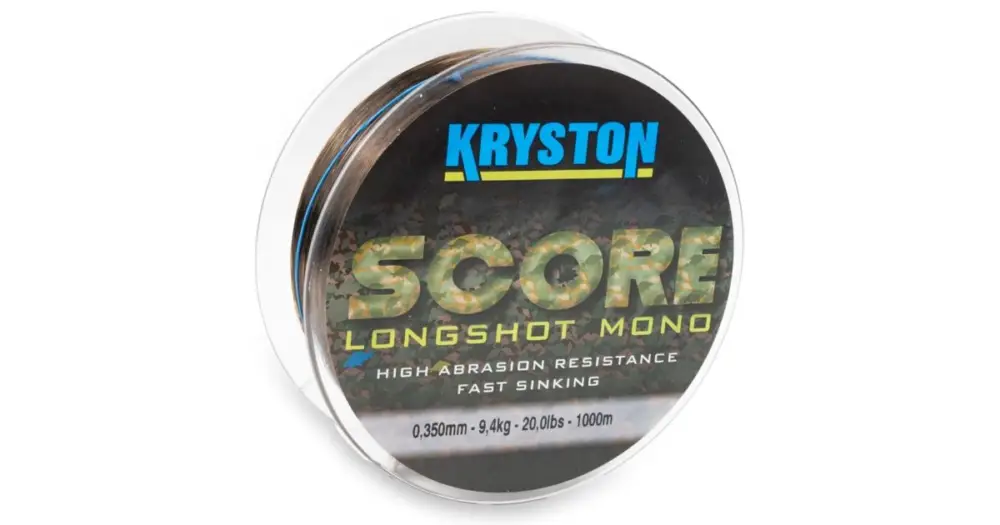 Kryston Vlasec Score Long Shot Mono Hnědý 1000 m - 0,31 mm 16 lb Poslední Šance