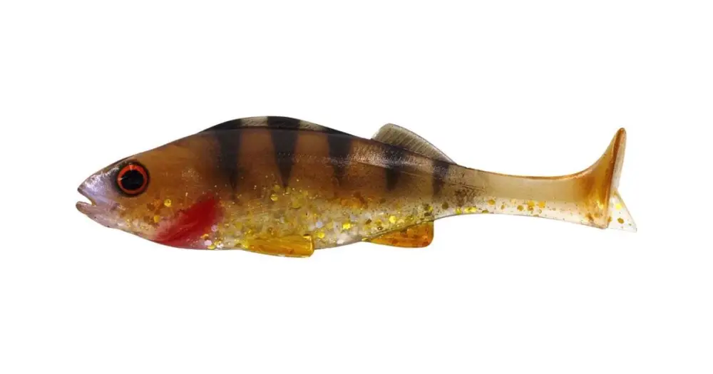 Hit Sezóny Westin Gumová Nástraha Original Perch T Gold Perch - 9 cm 8 g 2 ks