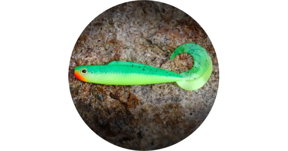 Odeslání Ihned RedBass Gumová Nástraha Twister Kixter Fluo Green RH UV - XS 45 mm