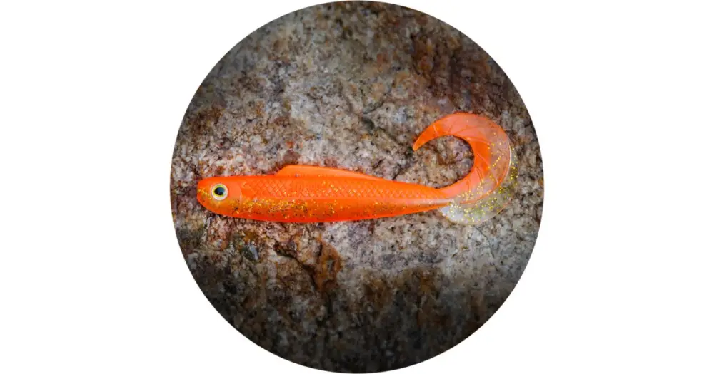 RedBass Gumová Nástraha Twister Kixter Orange G UV - S 70 mm Výhodná Nabídka