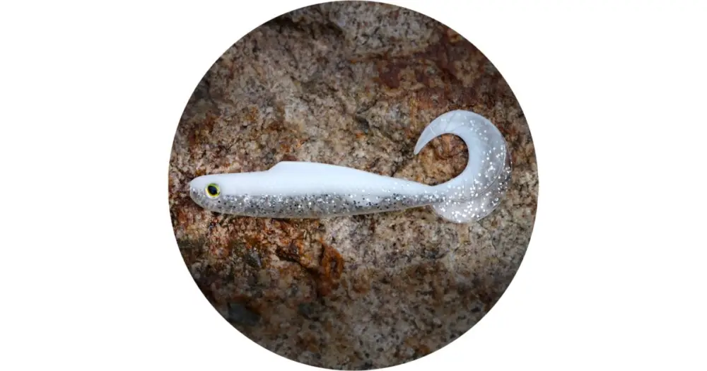 RedBass Gumová Nástraha Twister Kixter White G Vrácení Zdarma