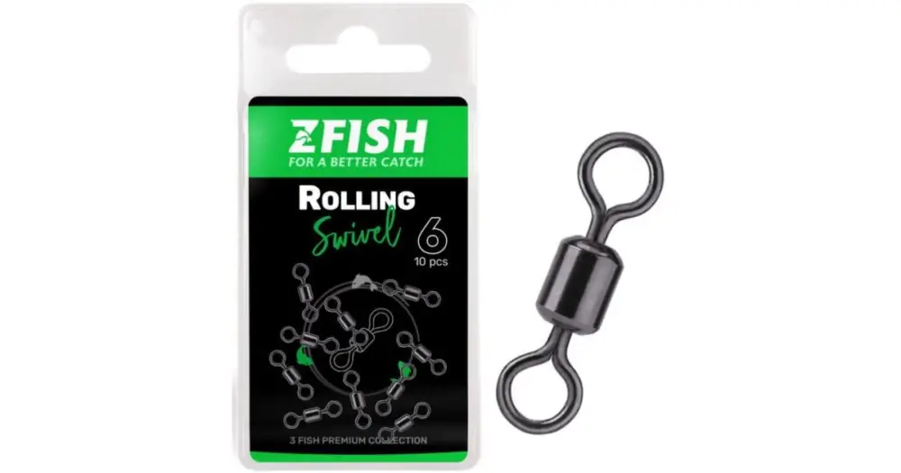 Zfish Obratlík Rolling Swivel 10 ks - Velikost 12 Nosnost 20 kg Oblíbený
