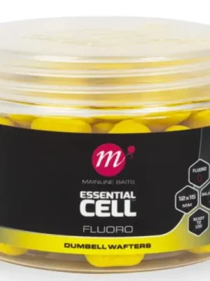 Zlevněný Mainline Dumbell Fluoro Wafters Essential Cell 150 ml 12x15 mm - Yellow
