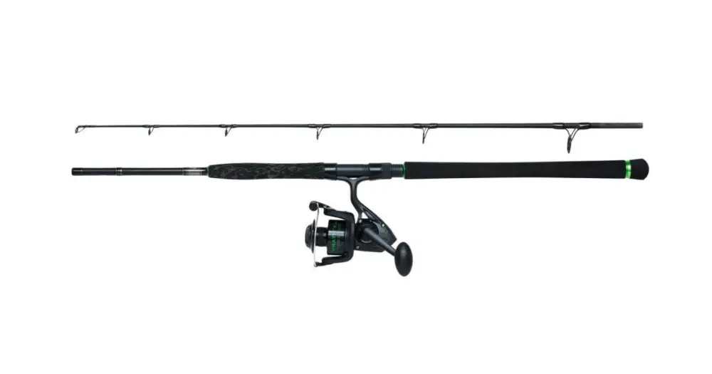 Ověřený Madcat Prut Silure Vertical Combo 1,8 m 100-250 g + Naviják Penn 5000