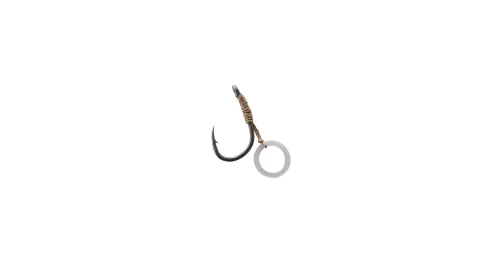 Vysoce Kvalitní Korum Háček s Gumičkou Banded Hook Hairs Barbed - Velikost 8