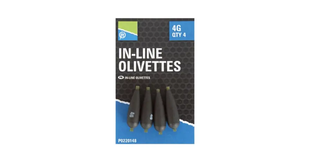 Preston Innovations Olůvka Inline Olivettes 4 ks - 0,4 g Tovární Cena