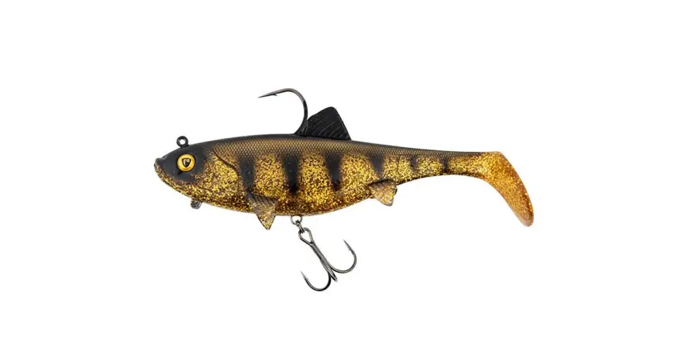 Nejprodávanější Fox Rage Gumová Nástraha Replicant Wobble Golden Perch - 23 cm 130 g