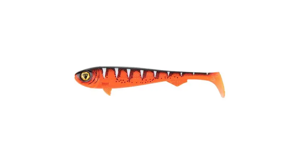 Fox Rage Gumová Nástraha Super Slick Shad UV Red Wake - 18 cm 2 ks Poslední Šance